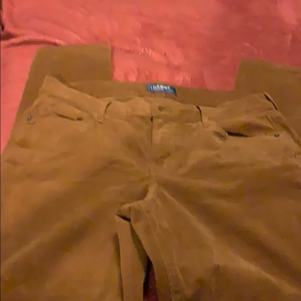 Brown corduroys